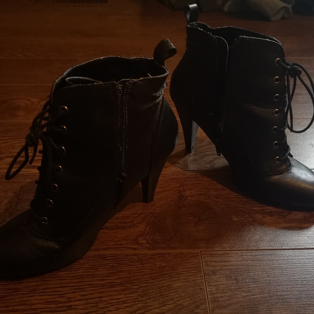 High heels.